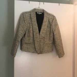 Metalic tweed crop jacket - Jennifer Lopez
